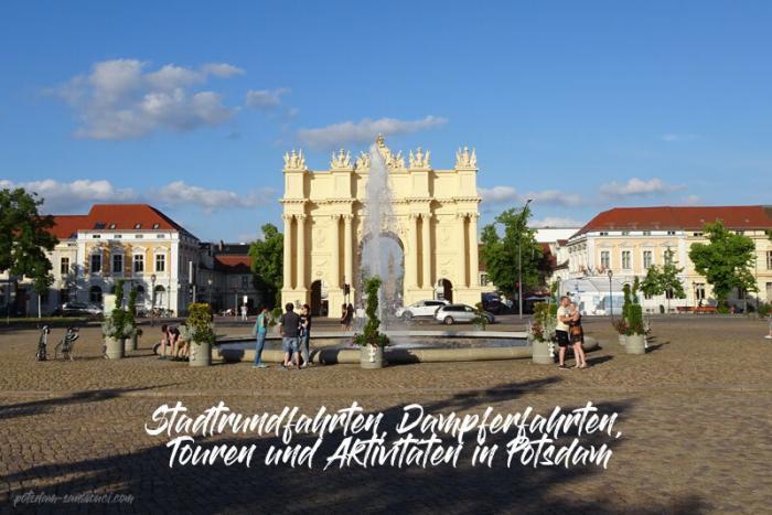 Potsdam, Stadtrundfahrt, Touren, Dampferfahrt, Aktivitäten